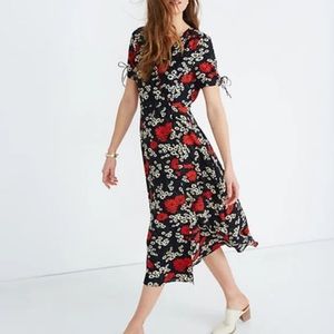 Madewell Midi Dress in Hillside Daisies